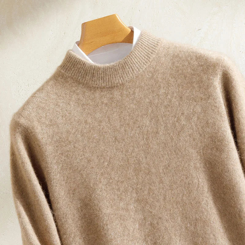 Herren Rollkragenpullover aus 95% Kaschmir