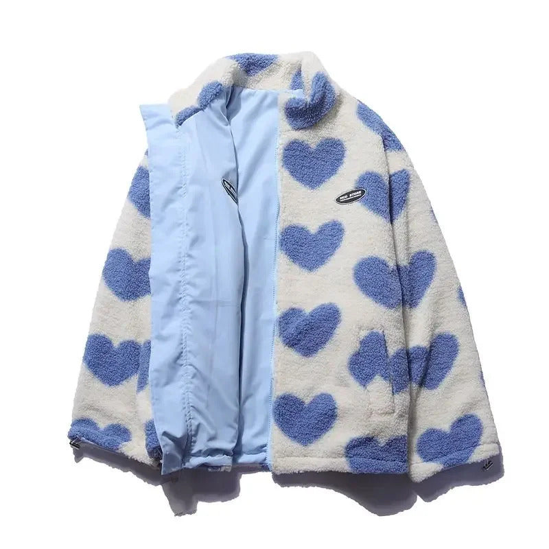 Daria - Wendbare Jacke mit Herzchen