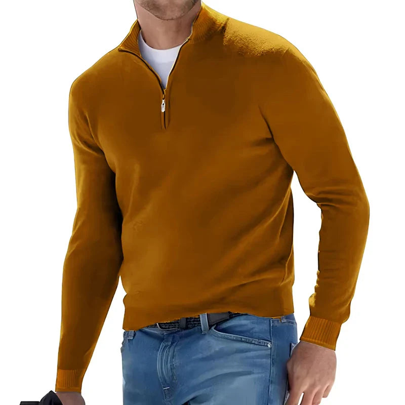 Steven - Luxuriöses Langarm-Polo