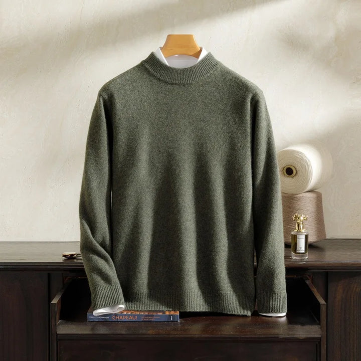 Herren Rollkragenpullover aus 95% Kaschmir