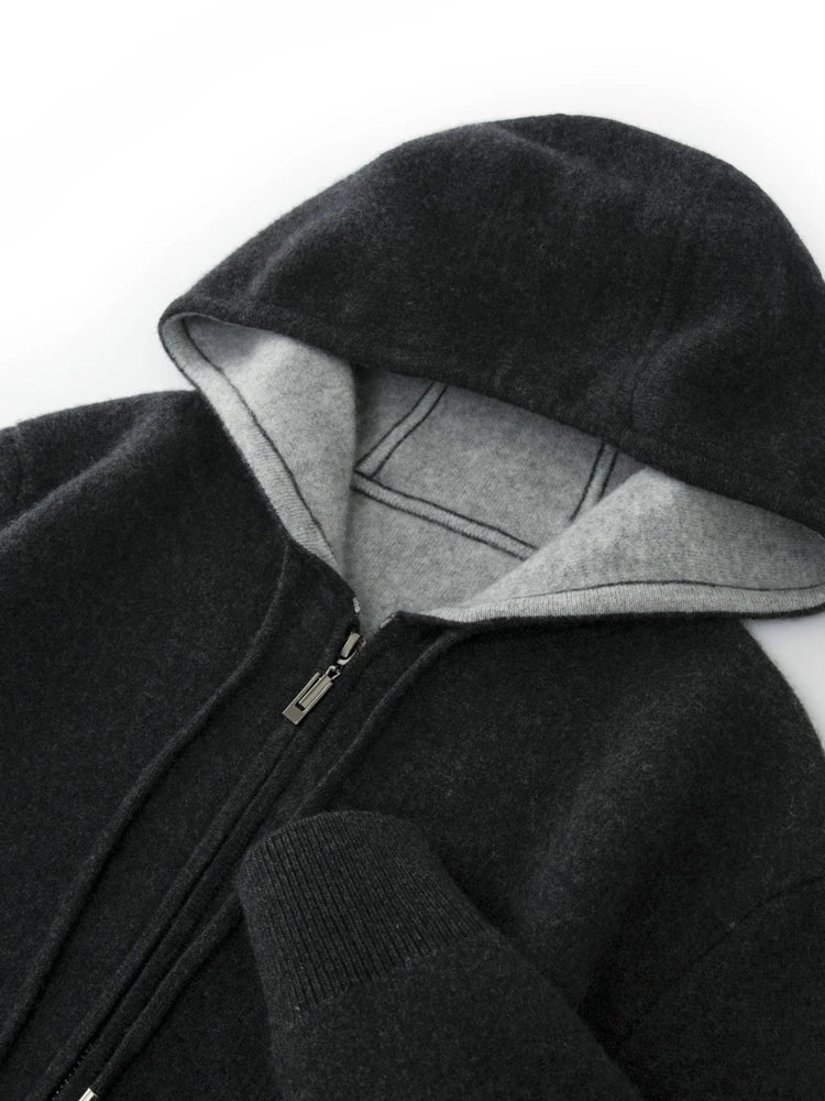 Komfort Herren Wollpullover