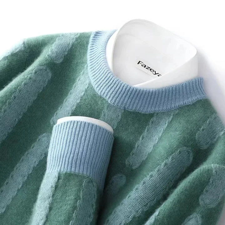 Stadtlinie Herren Wollpullover
