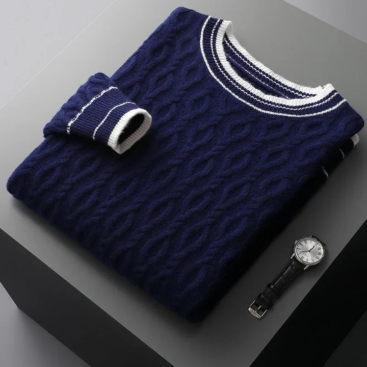 Herren Woll Pullover