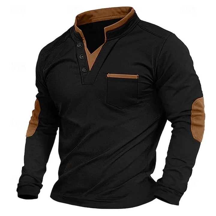 Johnny – Herrenpullover mit V-Ausschnitt
