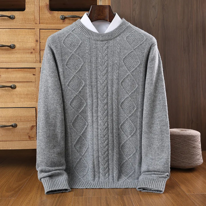 Herren Wollpullover warm und elegant