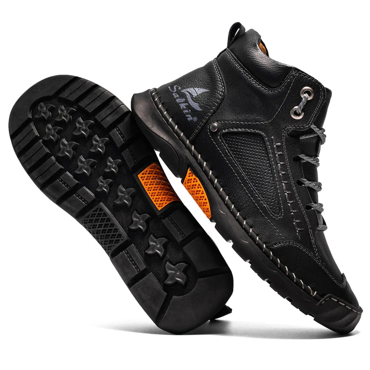 St.Moritz - Leder High Top Schuhe