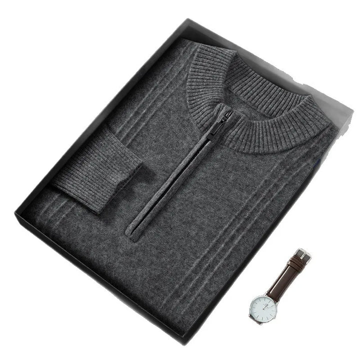 Herren Pullover aus 95% Kaschmir, warm und weich