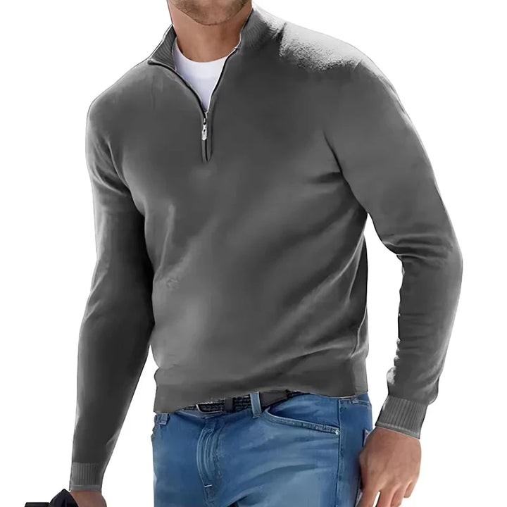 Steven - Luxuriöses Langarm-Polo
