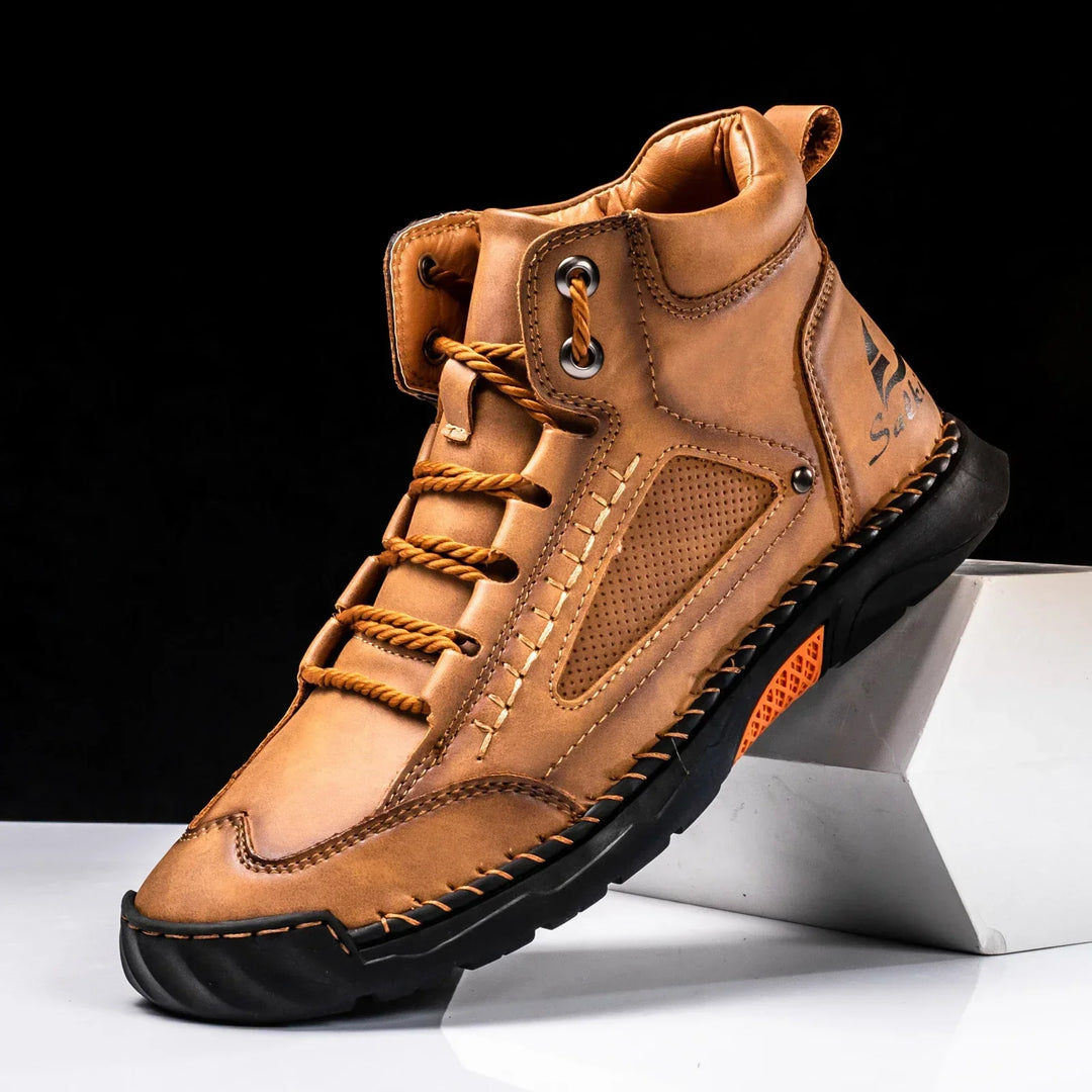 St.Moritz - Leder High Top Schuhe