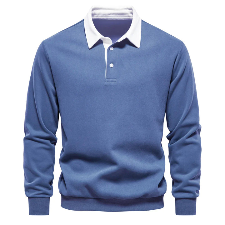 Weston - Luxuriöses Langarm-Polo