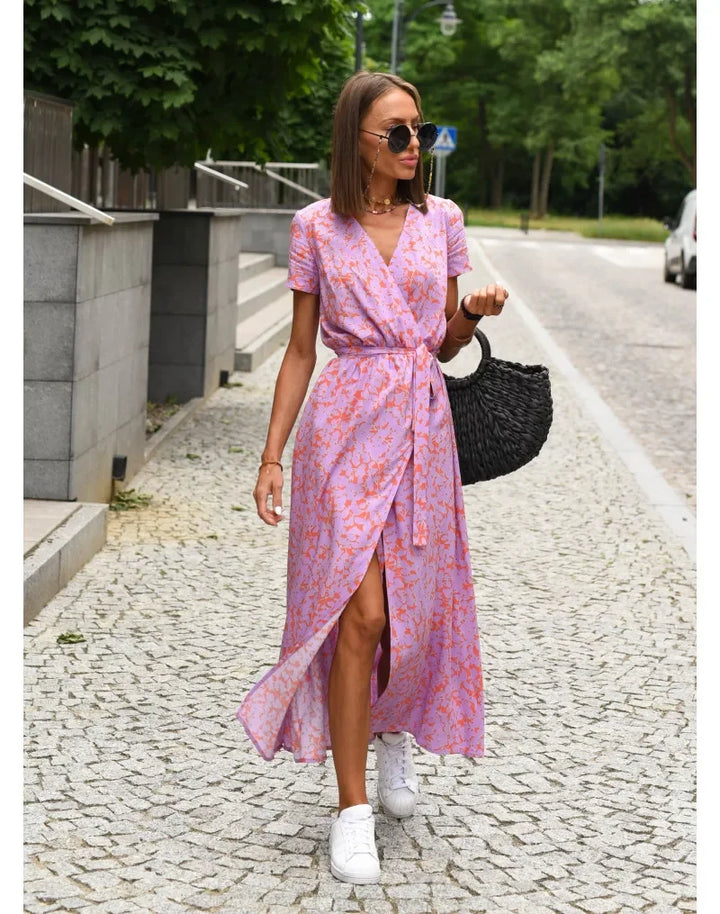 NADINE - Elegantes Blumenkleid