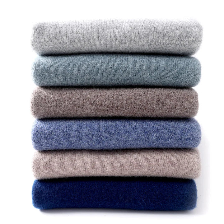 Herren Wollpullover weich und flauschig