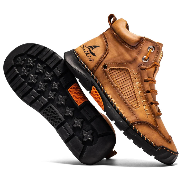 St.Moritz - Leder High Top Schuhe