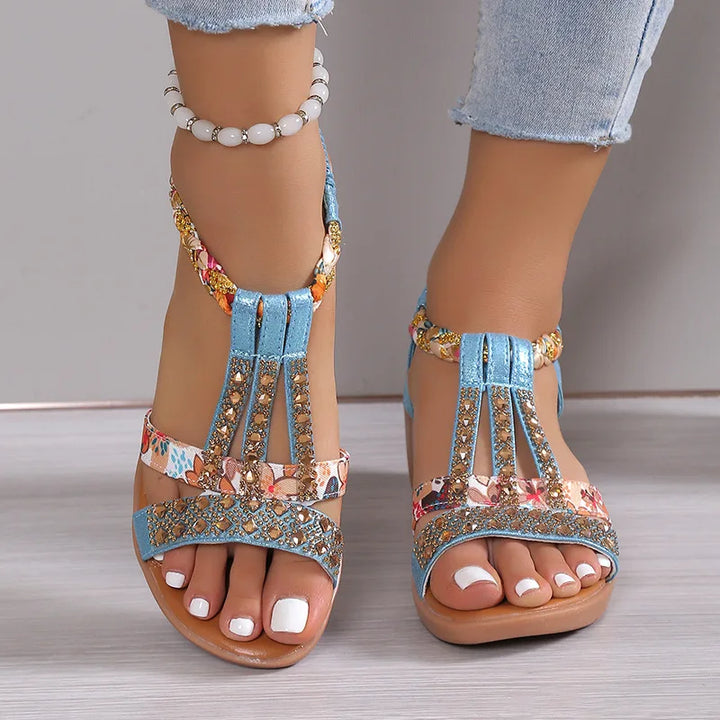 Lina - orthopädische Ibiza-Stil Sandalen