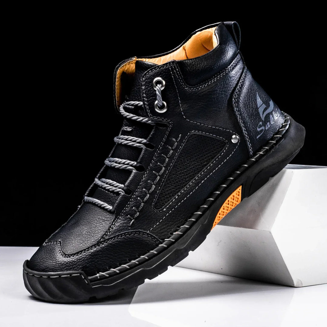 St.Moritz - Leder High Top Schuhe