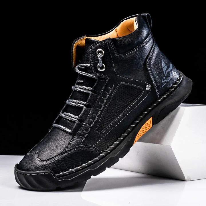 St.Moritz - Leder High Top Schuhe
