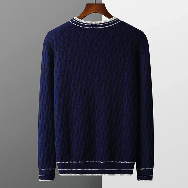 Herren Pullover aus reiner Wolle