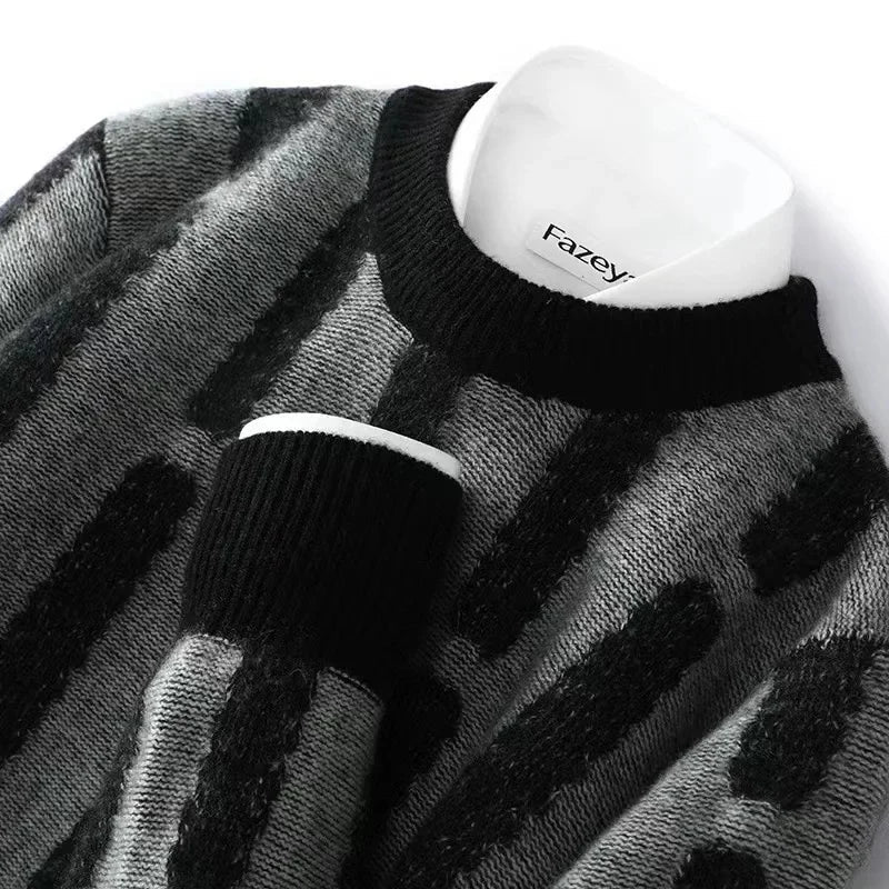 Stadtlinie Herren Wollpullover