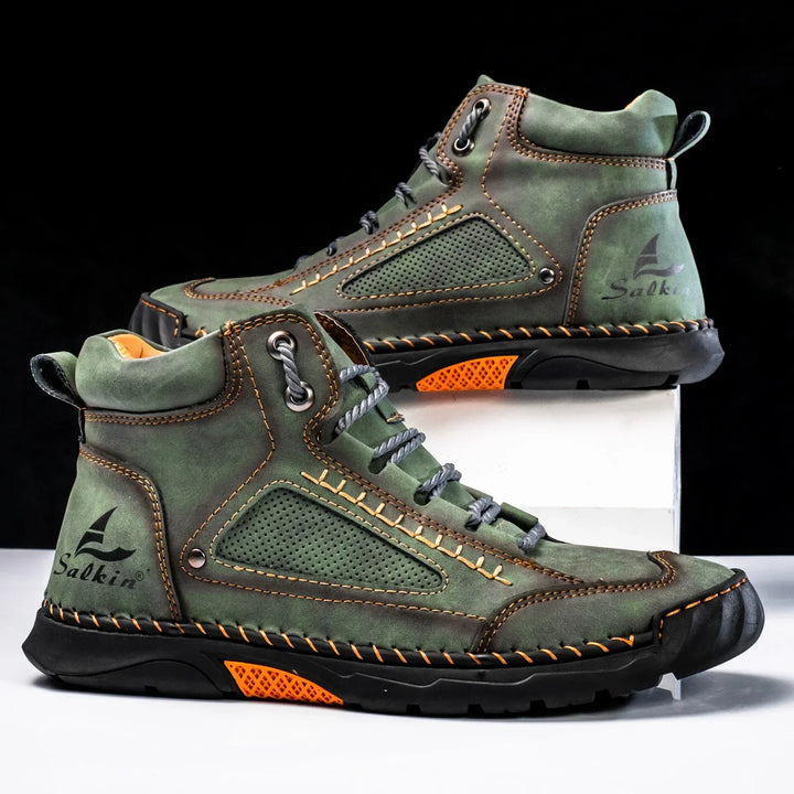 St.Moritz - Leder High Top Schuhe
