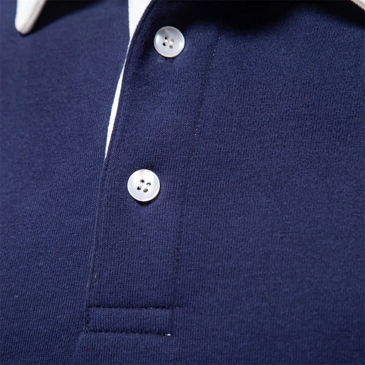 Weston - Luxuriöses Langarm-Polo