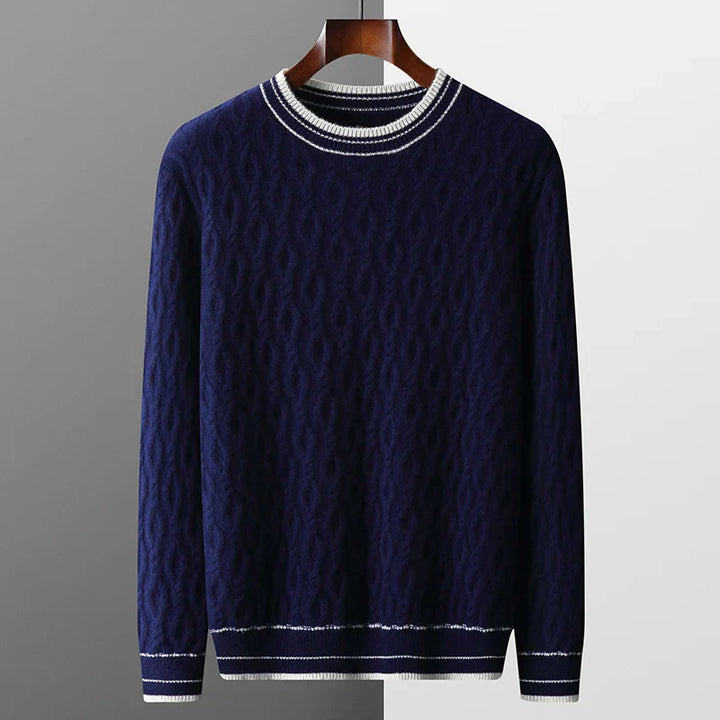 Herren Pullover aus reiner Wolle