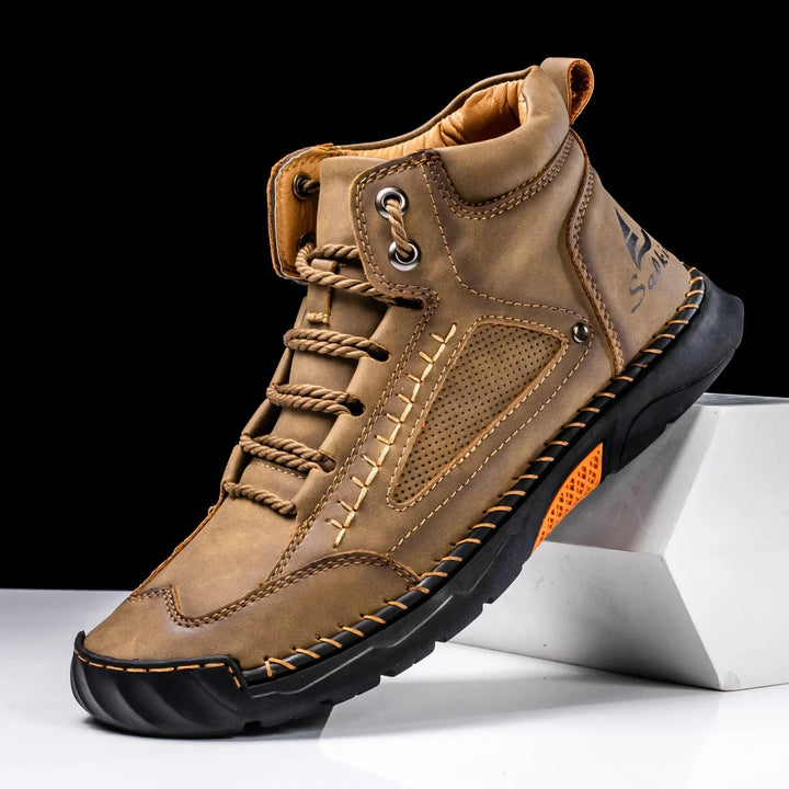 St.Moritz - Leder High Top Schuhe
