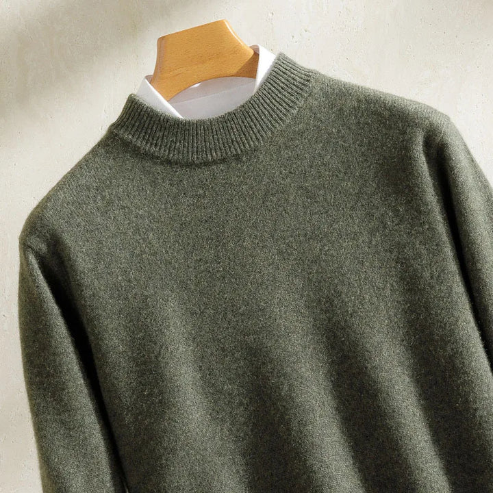 Herren Rollkragenpullover aus 95% Kaschmir