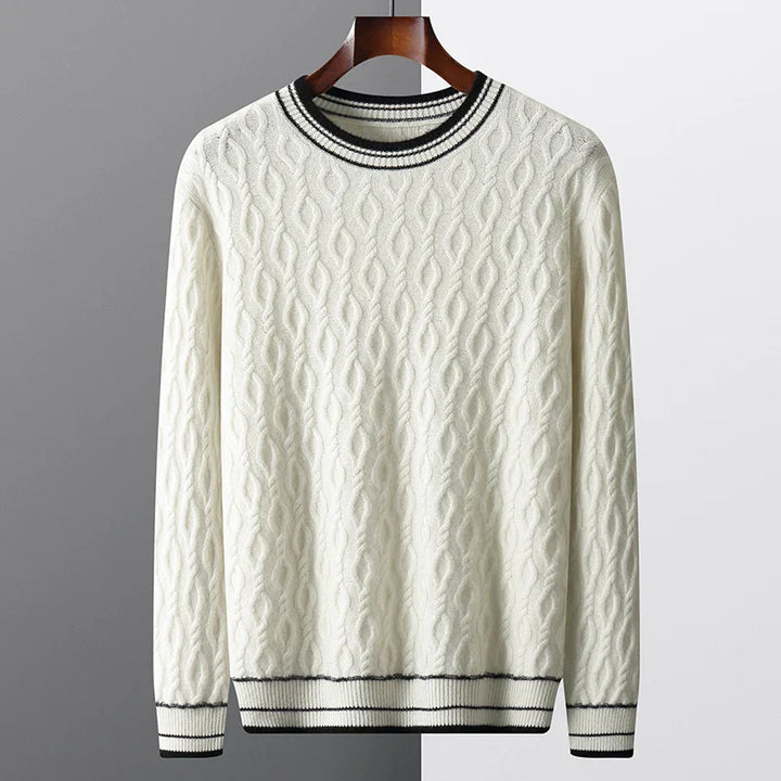 Herren Woll Pullover