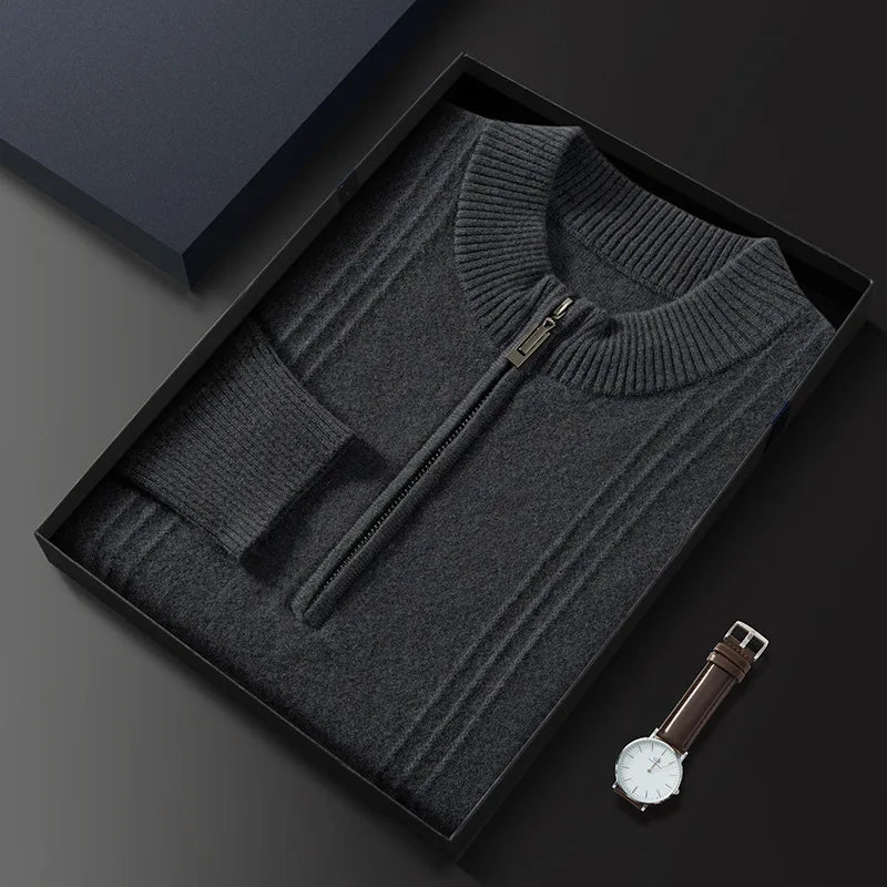 Herren Pullover aus 95% Kaschmir, warm und weich