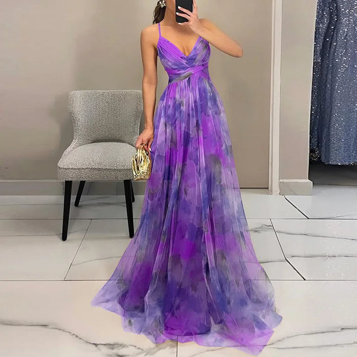Giselle - Zauberhaftes Maxikleid mit Floralprint