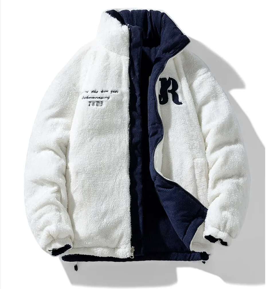 Zavina Omkeerbaar Cord Jacke