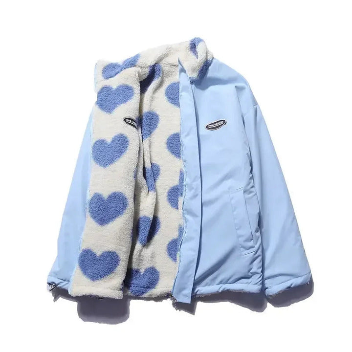 Daria - Wendbare Jacke mit Herzchen