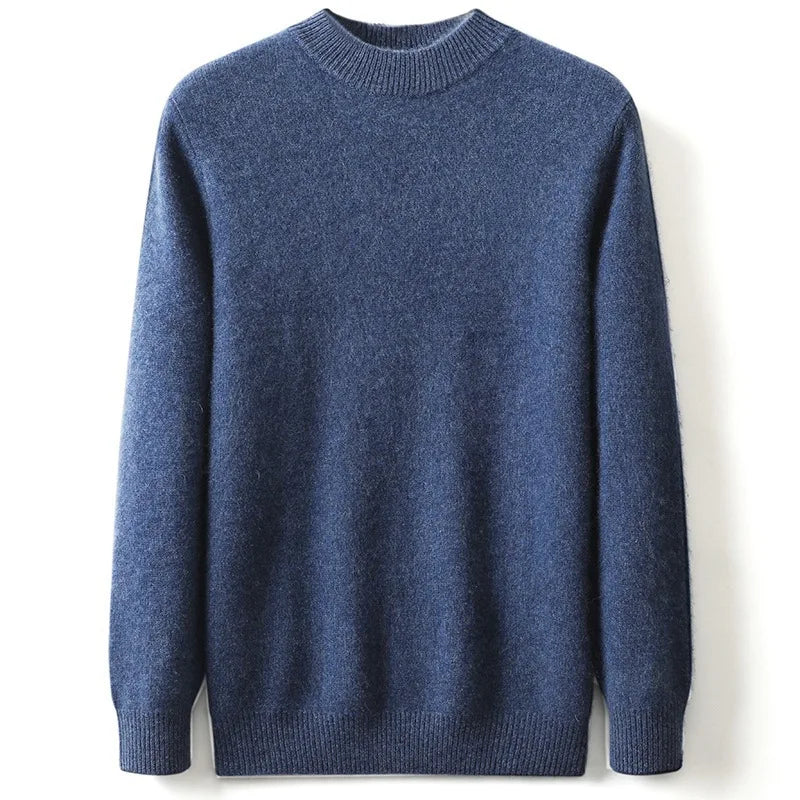 Herren Rollkragenpullover aus 95% Kaschmir
