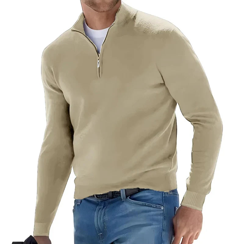 Steven - Luxuriöses Langarm-Polo
