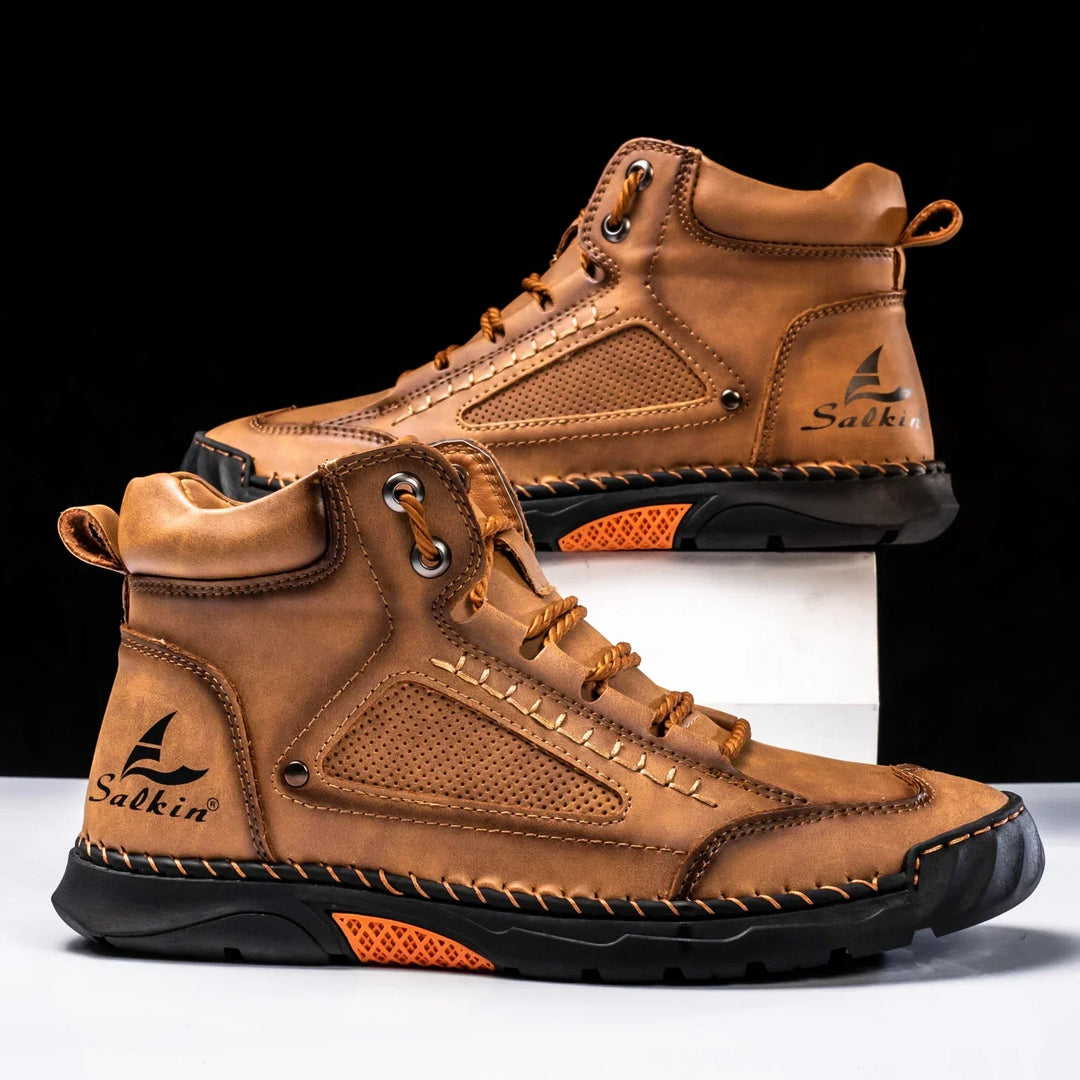 St.Moritz - Leder High Top Schuhe