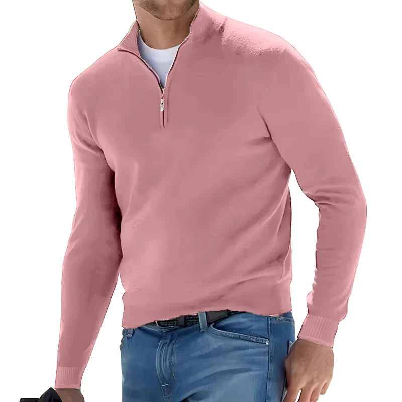 Steven - Luxuriöses Langarm-Polo