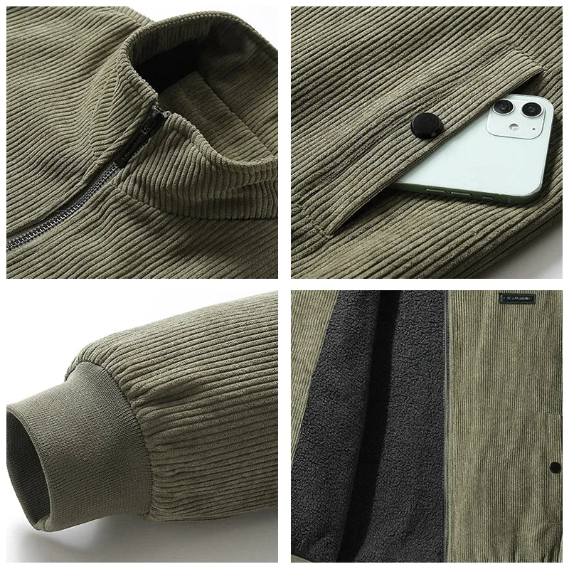 Udo Cordjacke mit fleecefutter