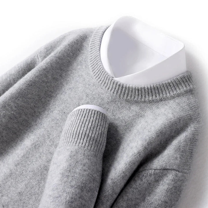 Herren Wollpullover weich und flauschig