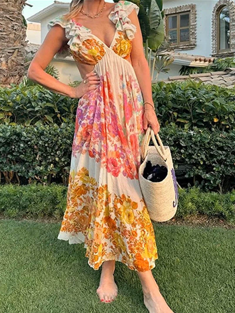 CINDY - Maxi Kleid