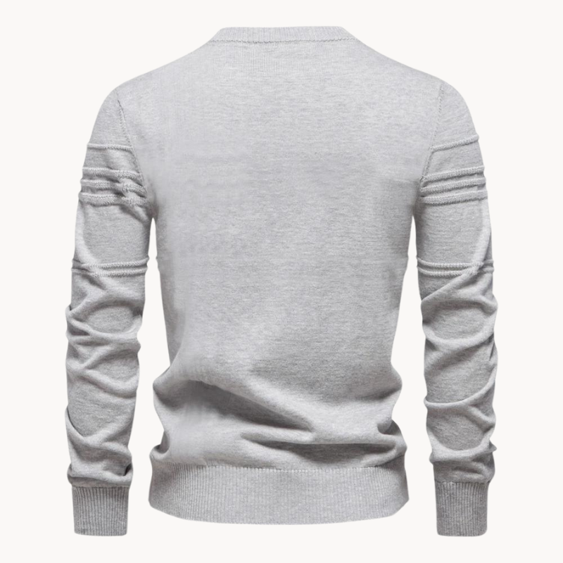 Leandro - Eleganter Pullover für Herren mit Karodesign