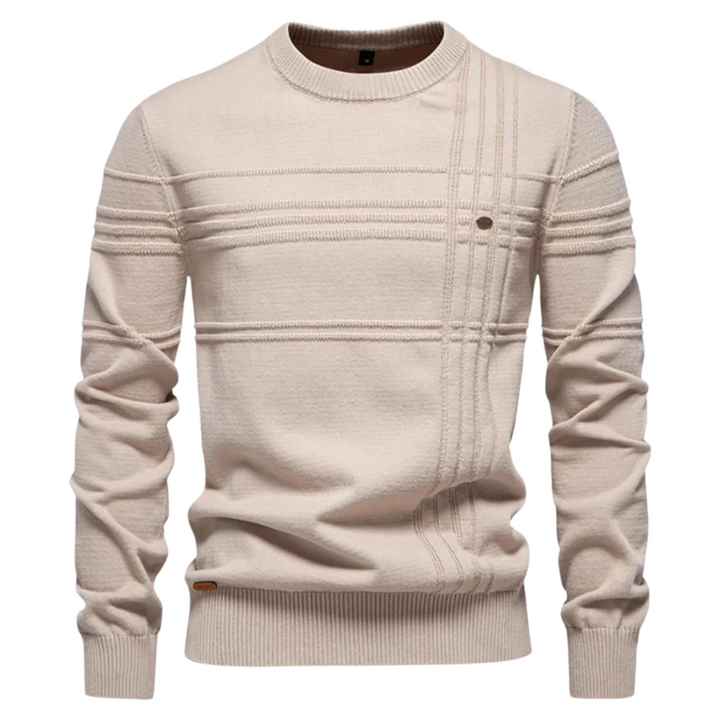 Leandro - Eleganter Pullover für Herren mit Karodesign