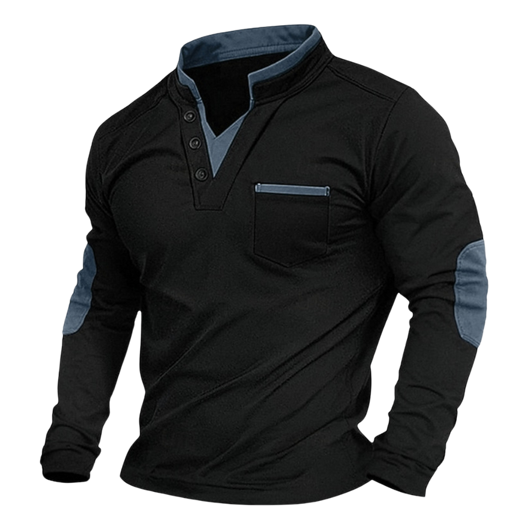 Johnny – Herrenpullover mit V-Ausschnitt