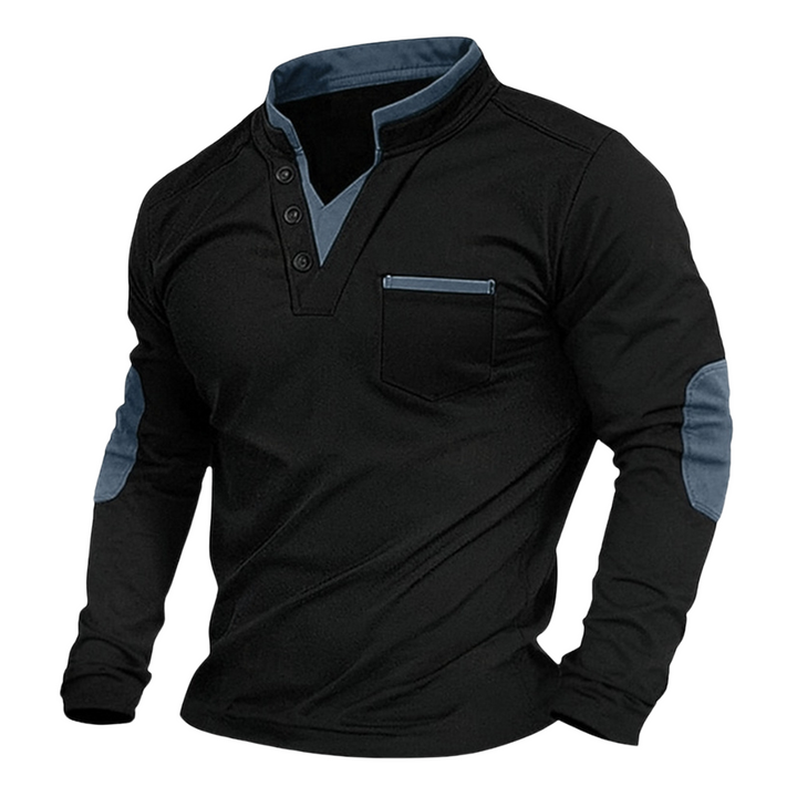 Johnny – Herrenpullover mit V-Ausschnitt