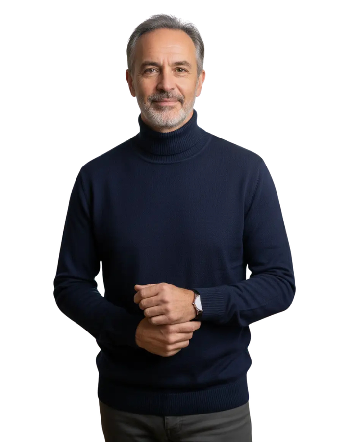 Monte Carlo Rollkragenpullover aus Wolle