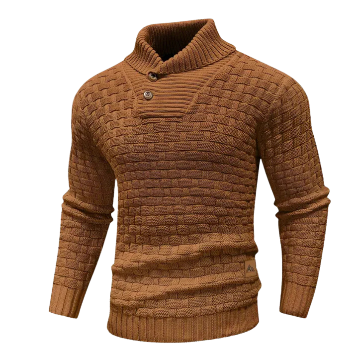 Zach – Lässiger Pullover aus Strukturstrick