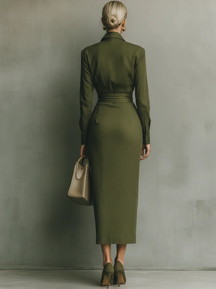 LUISA - Elegantes Wickelkleid