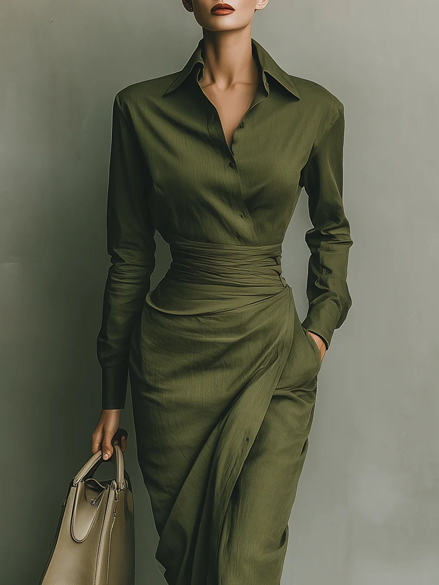 LUISA - Elegantes Wickelkleid