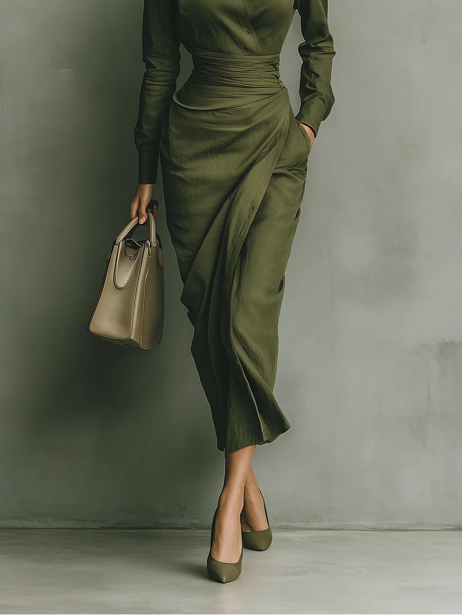 LUISA - Elegantes Wickelkleid