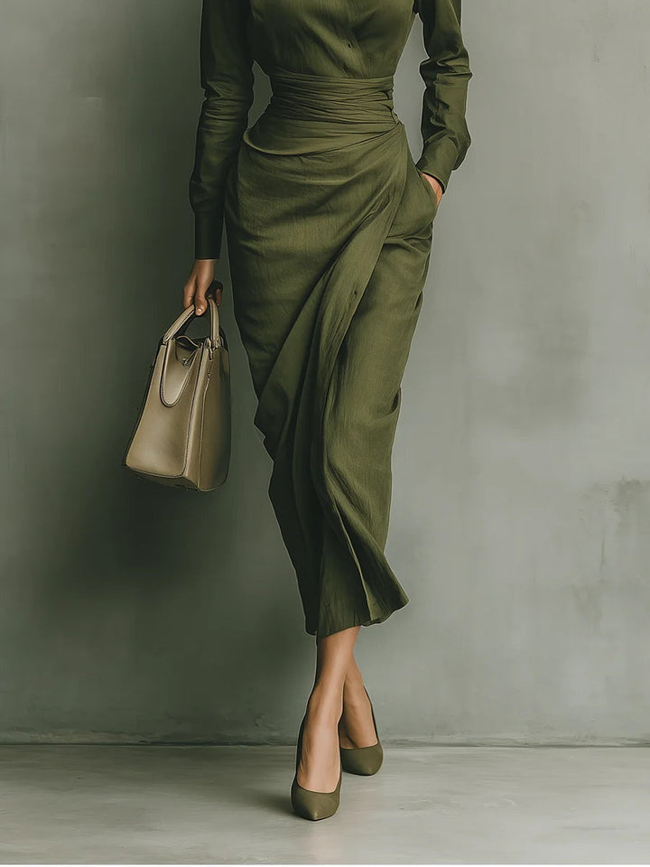 LUISA - Elegantes Wickelkleid