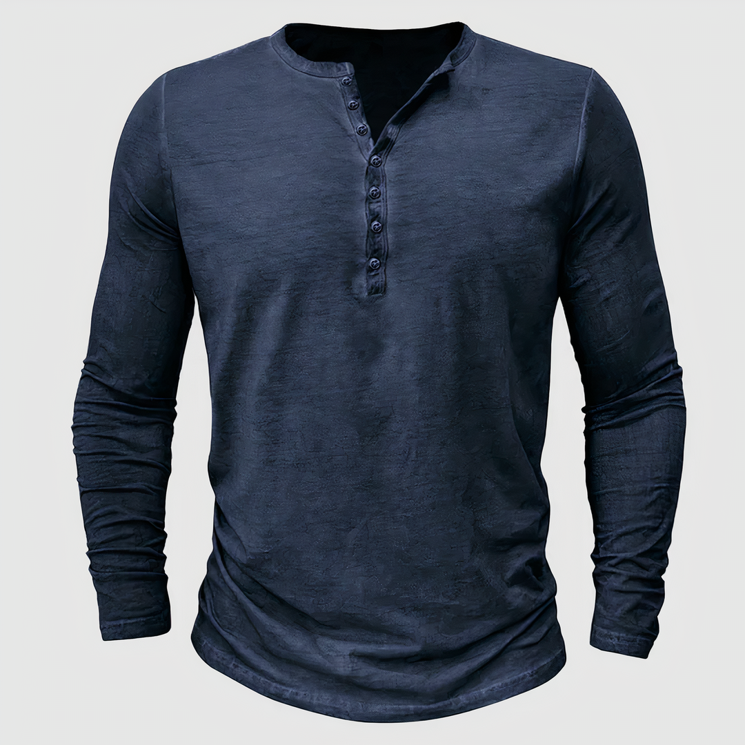 Naturzug Herren Langarmshirt